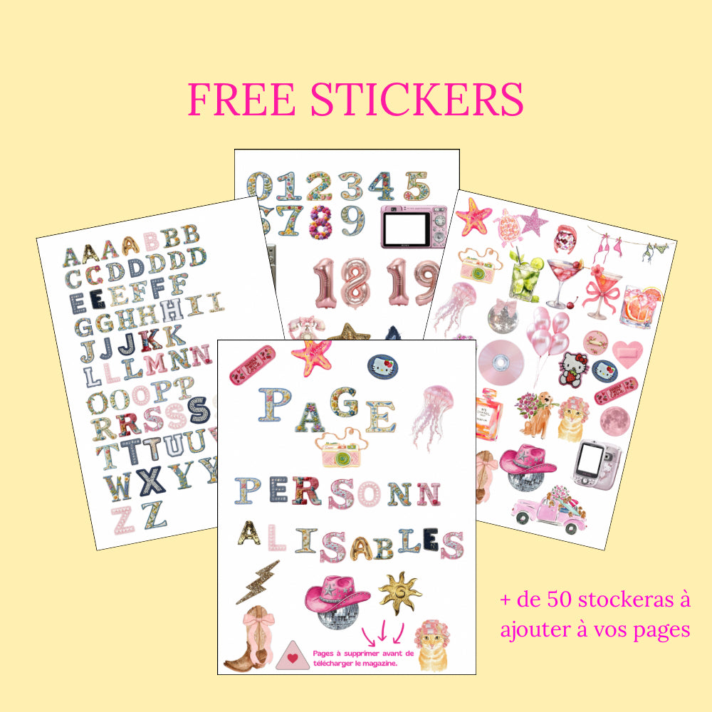 Template BFF Birthday - 24 pages