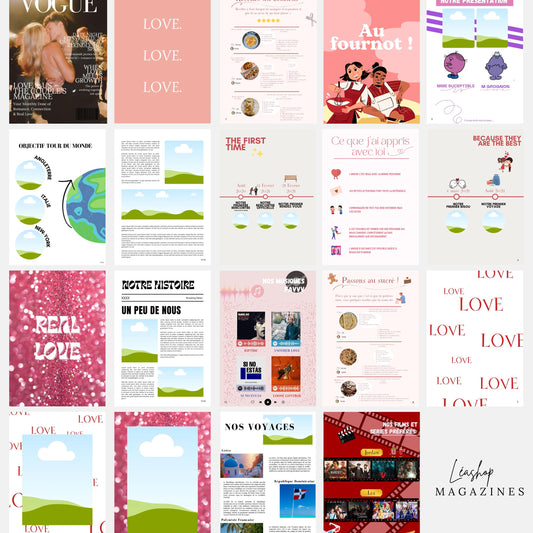 Template Couple 1 ère édition - 40 pages