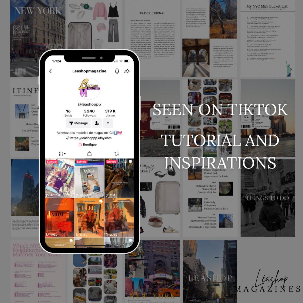 Template TRAVEL édition - 26 pages
