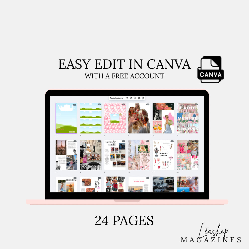 Template BFF Birthday - 24 pages