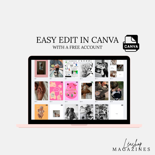 Template NEWBORN  édition - 20 pages