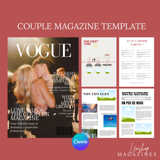 Template Couple 1 ère édition - 40 pages
