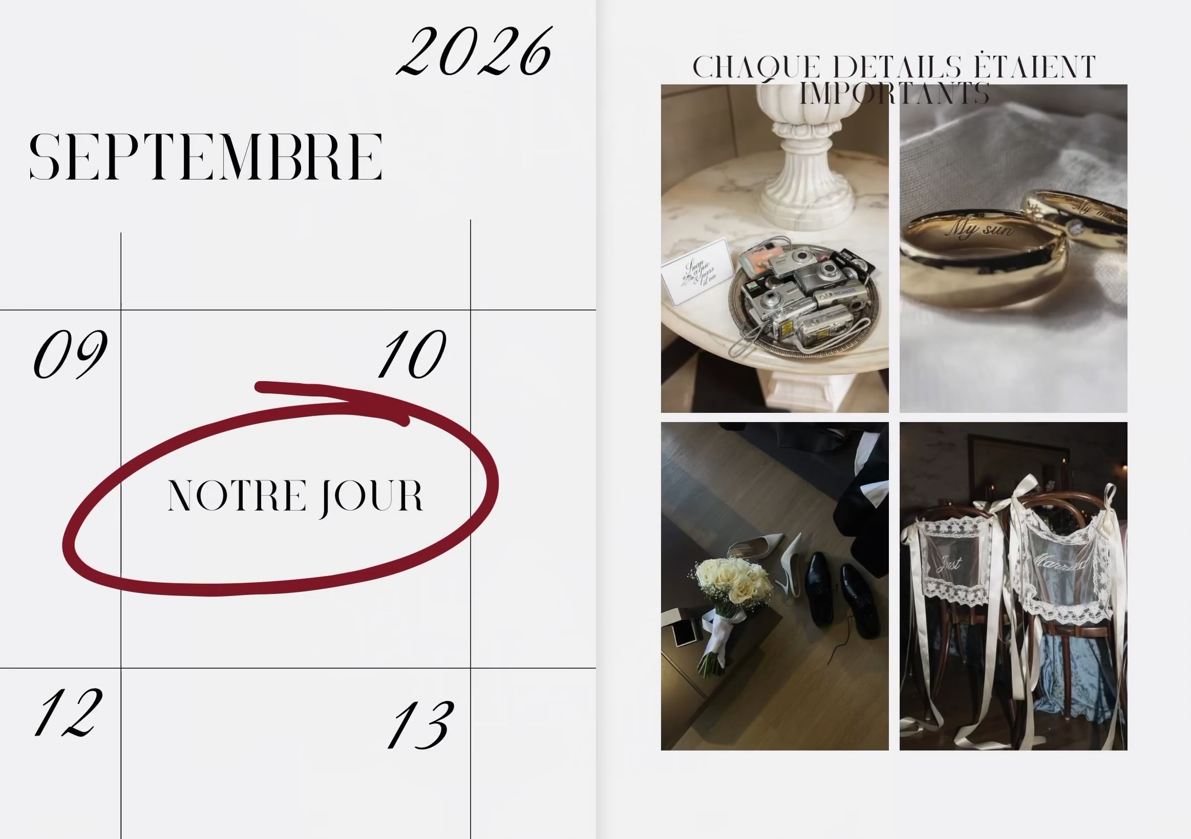 Template mariage