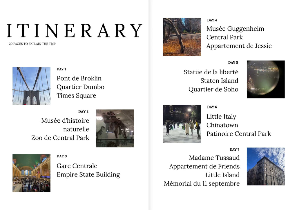 Template TRAVEL édition - 26 pages