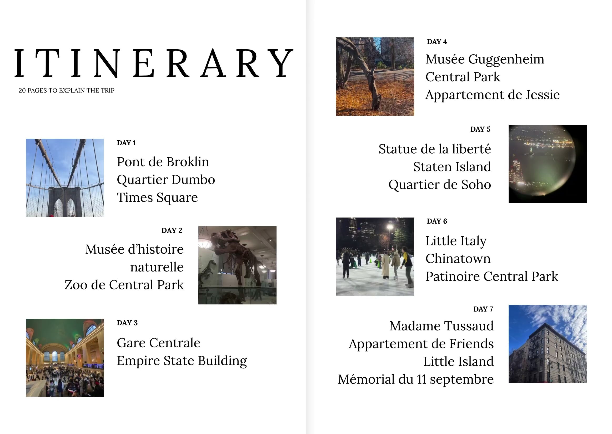 Template TRAVEL édition - 26 pages